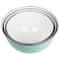 Martha Stewart Turquoise Enamel Mixing Bowl and Lid Set